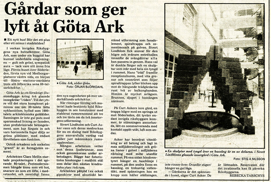 Sivert Lindblom Göta Ark-